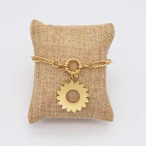 Bracelet pendentif soleil SUNSHINE